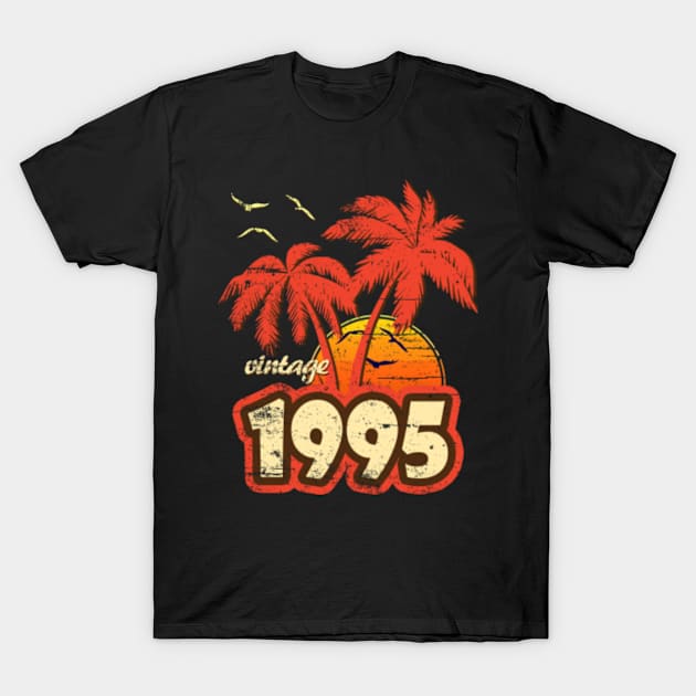 1995 Vintage Sunset T-Shirt by bridgewalker